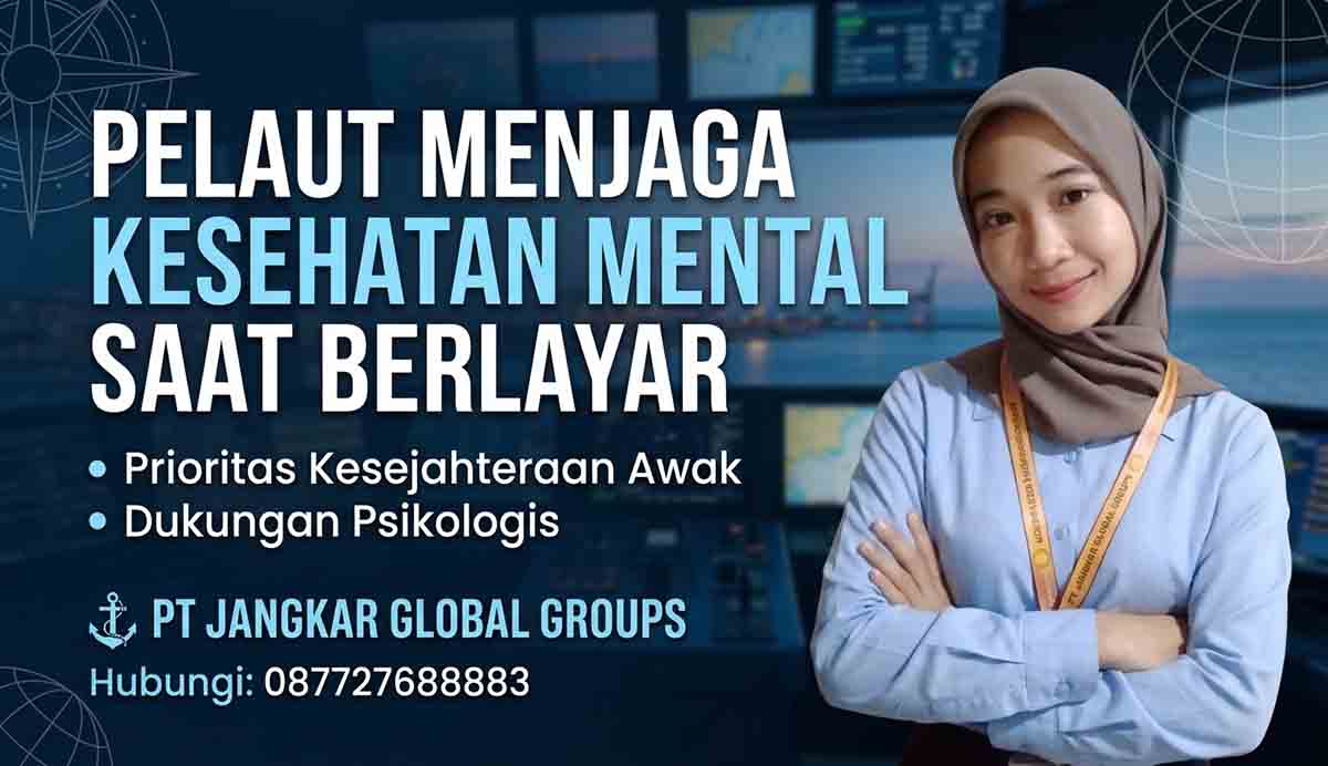 Pelaut Menjaga Kesehatan Mental Saat Berlayar