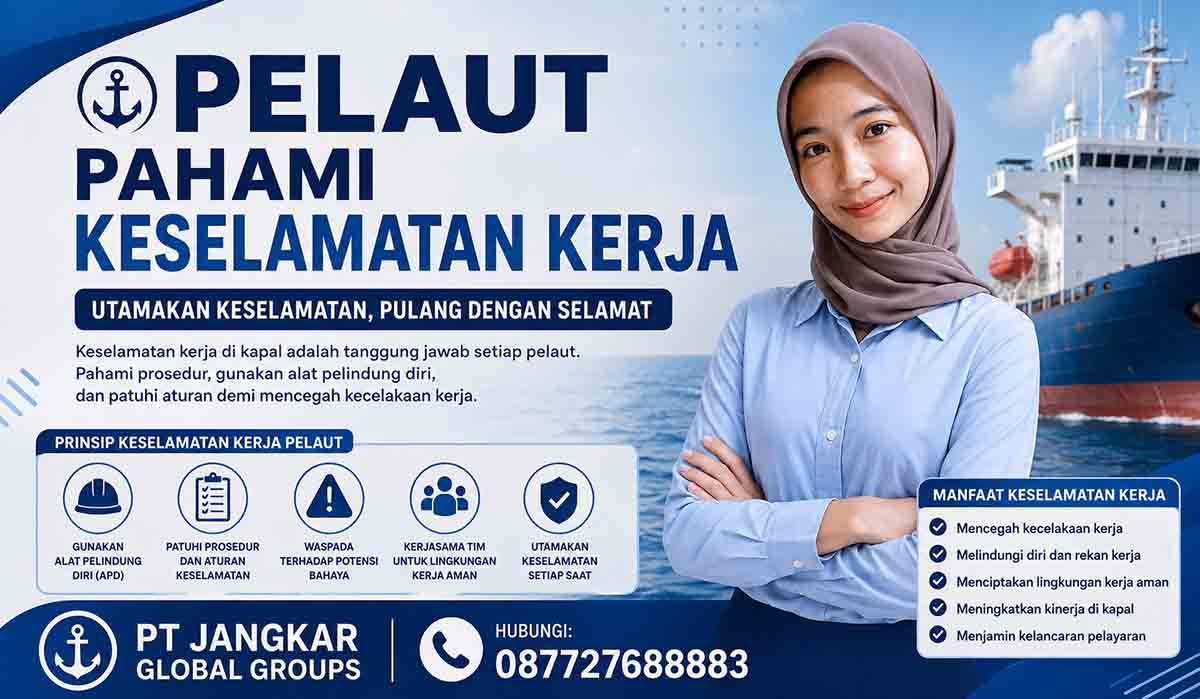 Pelaut Pahami Keselamatan Kerja