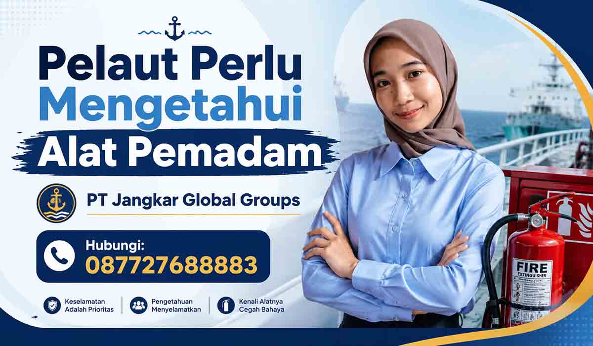 Pelaut Perlu Mengetahui Alat Pemadam