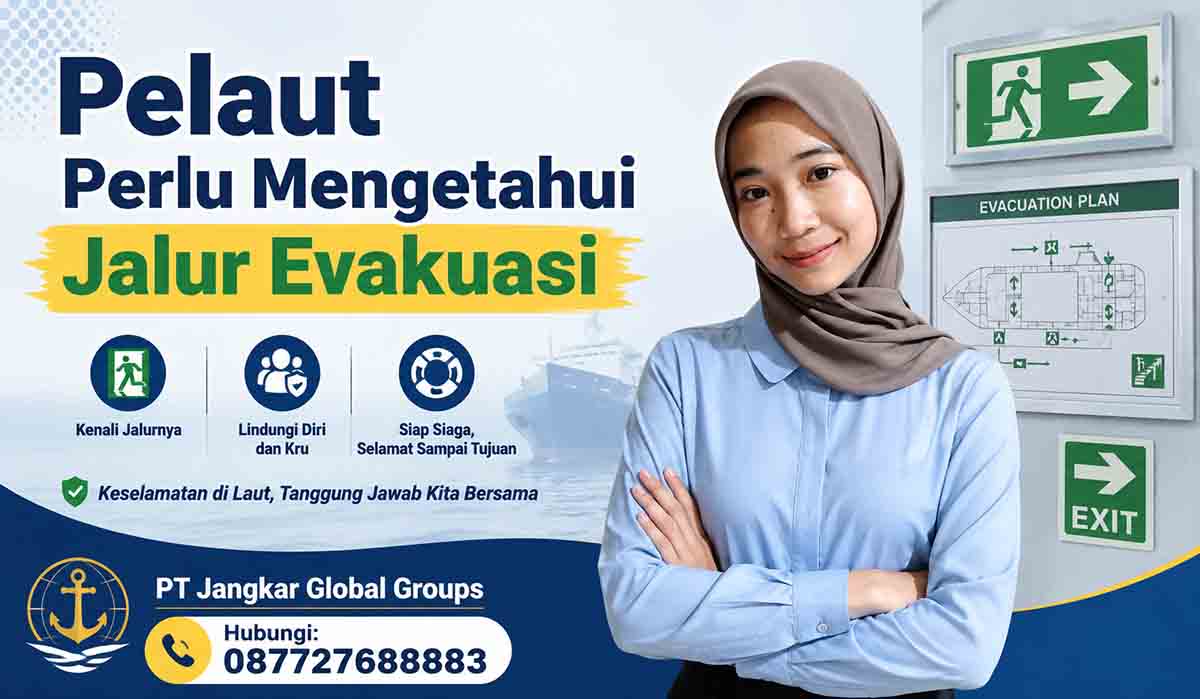 Pelaut Perlu Mengetahui Jalur Evakuasi