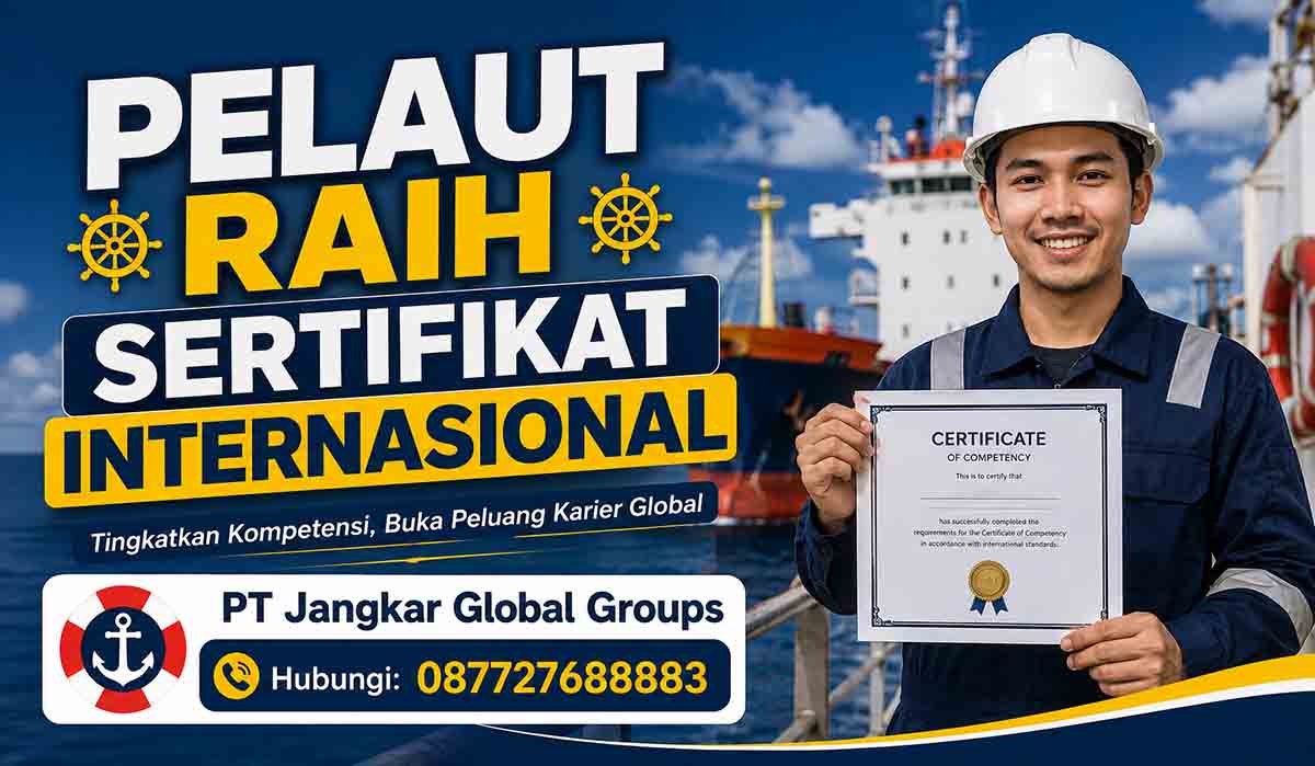 Pelaut Raih Sertifikat Internasional