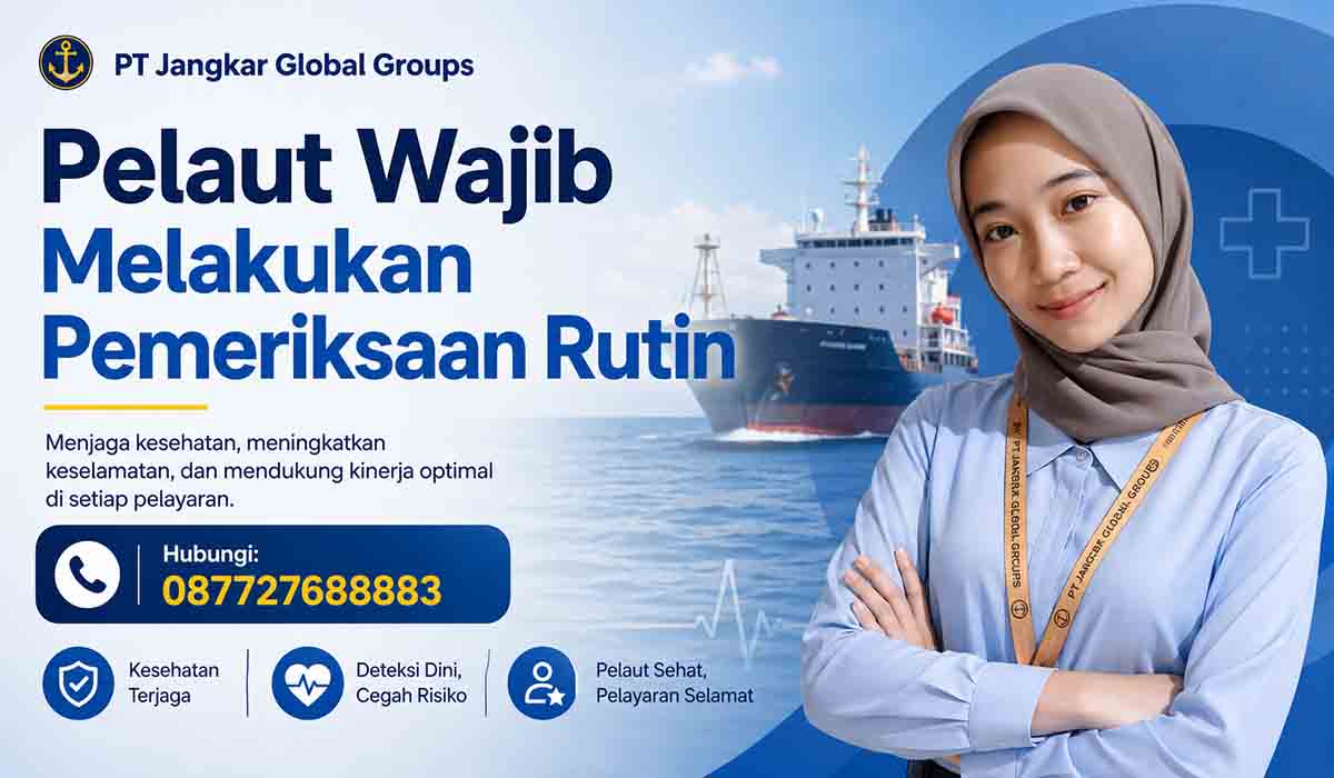 Pelaut Wajib Melakukan Pemeriksaan Rutin