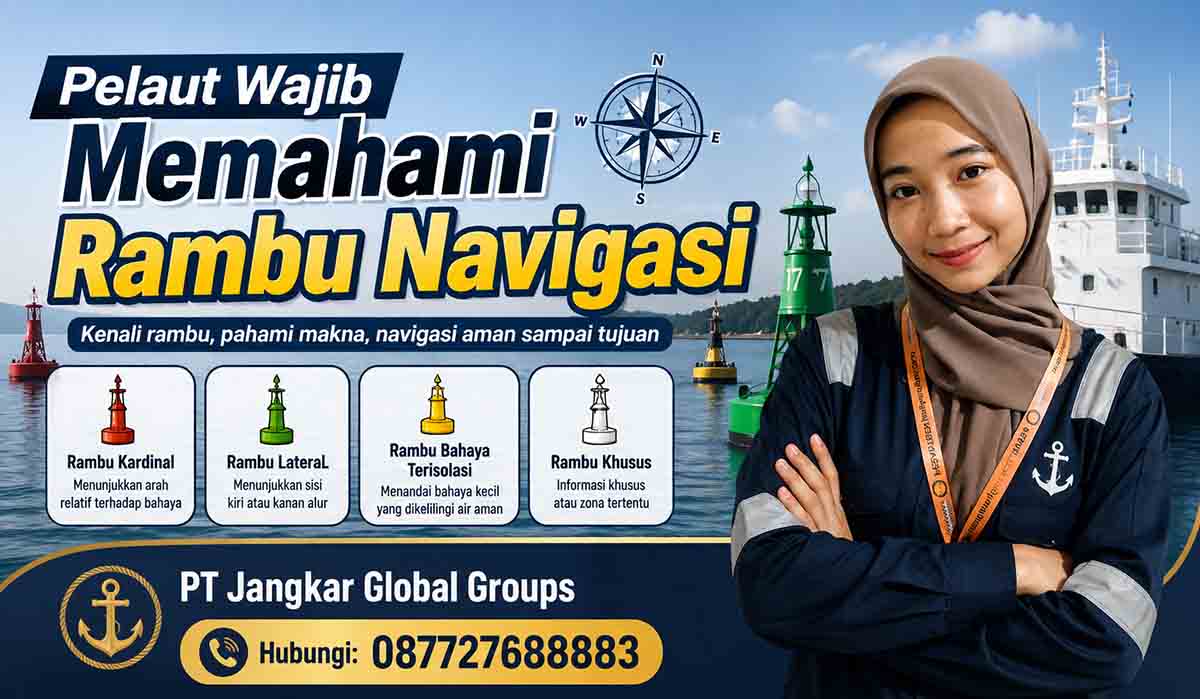 Pelaut Wajib Memahami Rambu Navigasi
