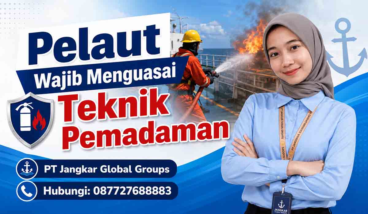Pelaut Wajib Menguasai Teknik Pemadaman