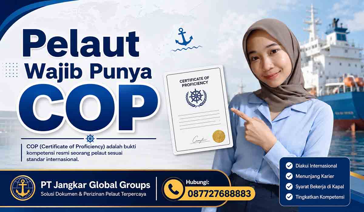 Pelaut Wajib Punya COP