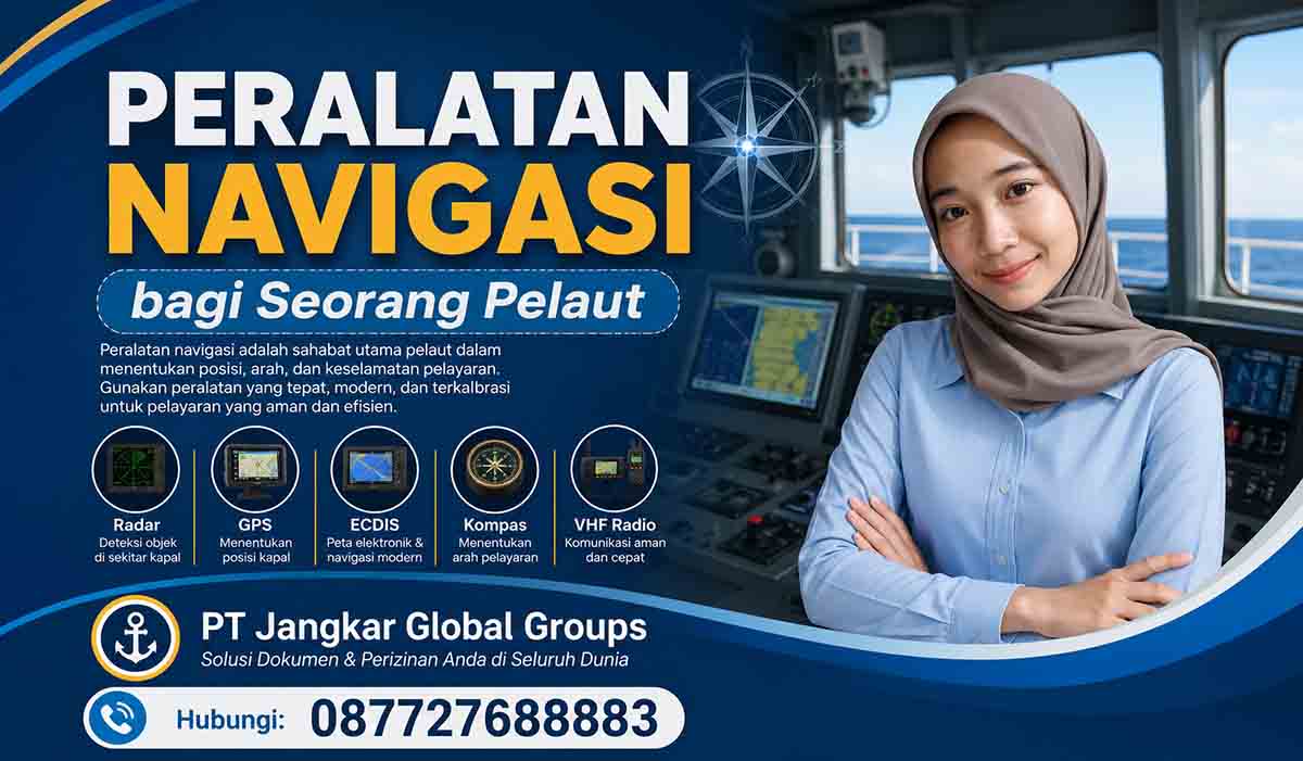 Peralatan Navigasi bagi Seorang Pelaut