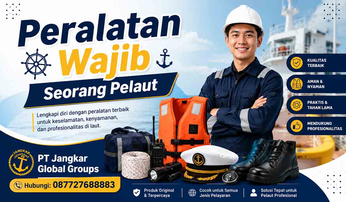 Peralatan Wajib Seorang Pelaut
