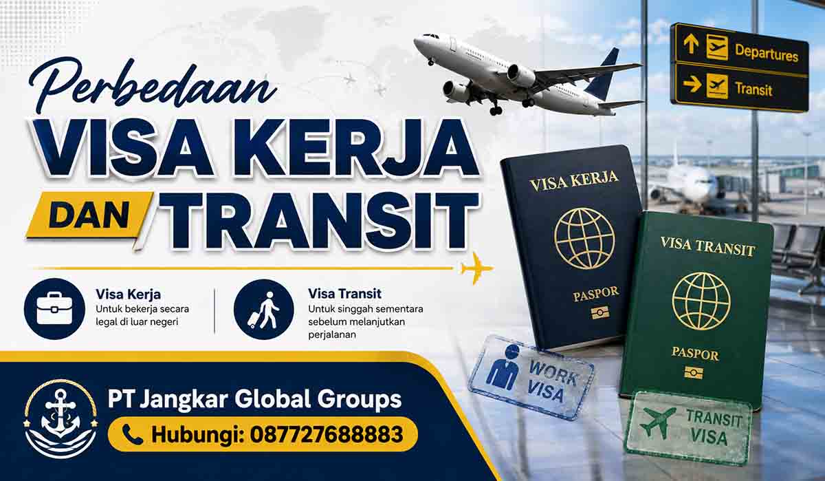 Perbedaan Visa Kerja Dan Transit