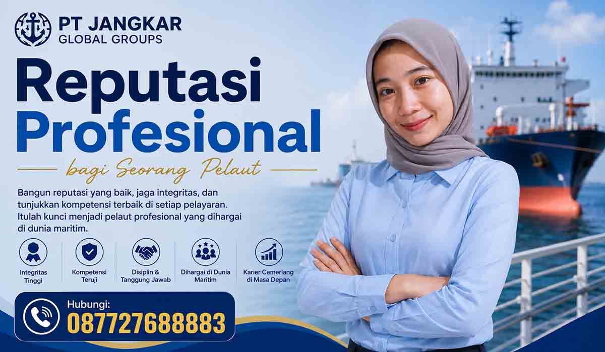 Reputasi Profesional bagi Seorang Pelaut