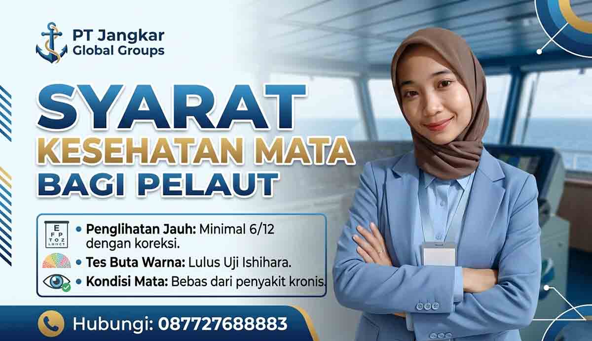 Syarat Kesehatan Mata Bagi Pelaut