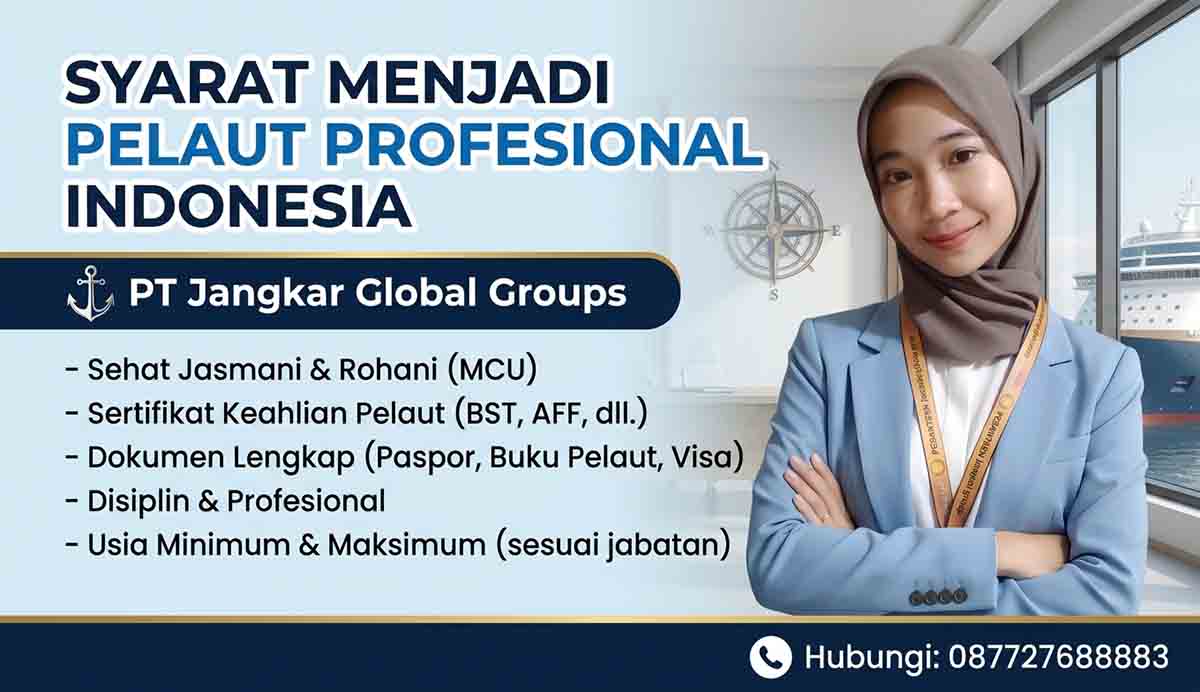 Syarat Menjadi Pelaut Profesional Indonesia