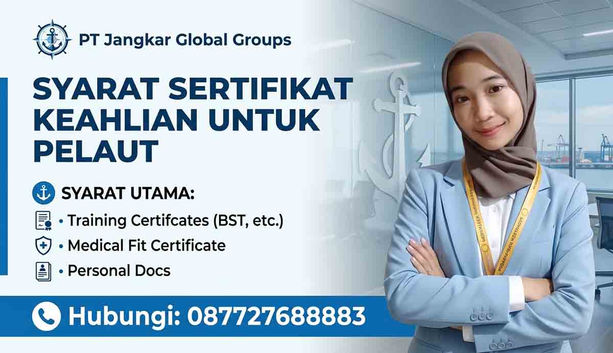 Syarat Sertifikat Keahlian Untuk Pelaut