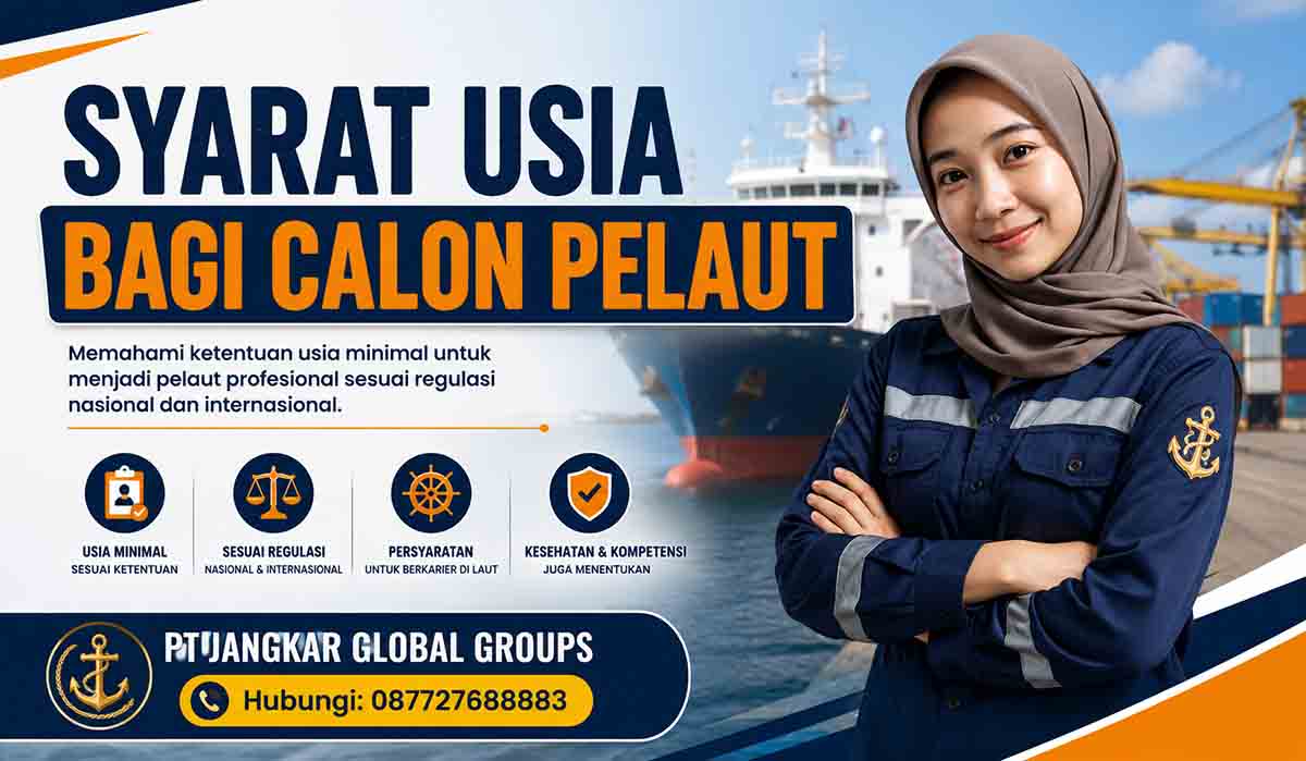 Syarat Usia Bagi Calon Pelaut