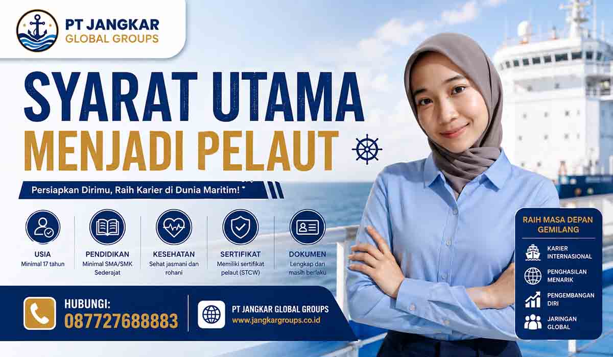 Syarat Utama Menjadi Pelaut