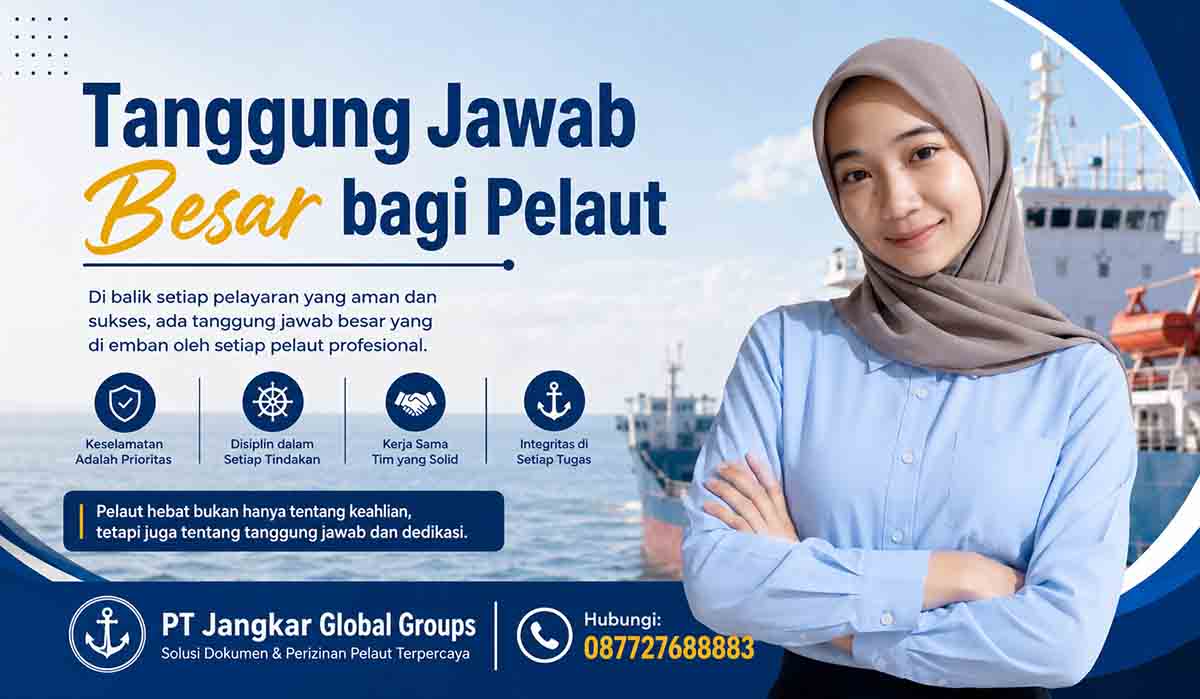 Tanggung Jawab Besar bagi Pelaut