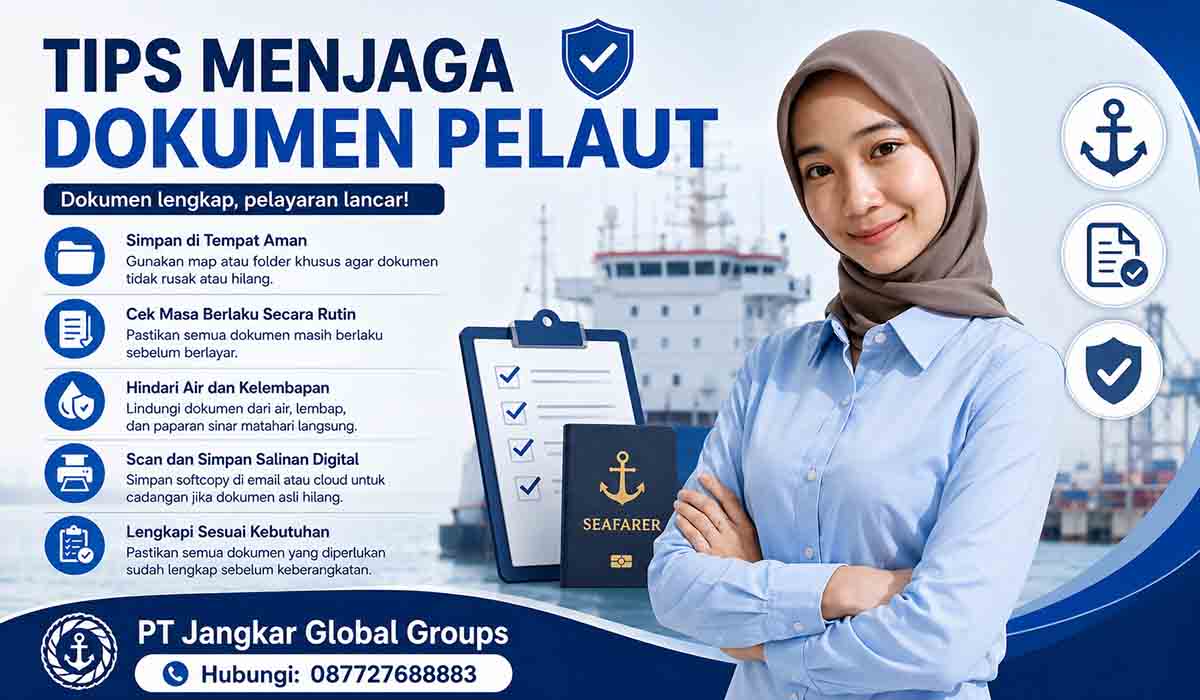 Tips Menjaga Dokumen Pelaut
