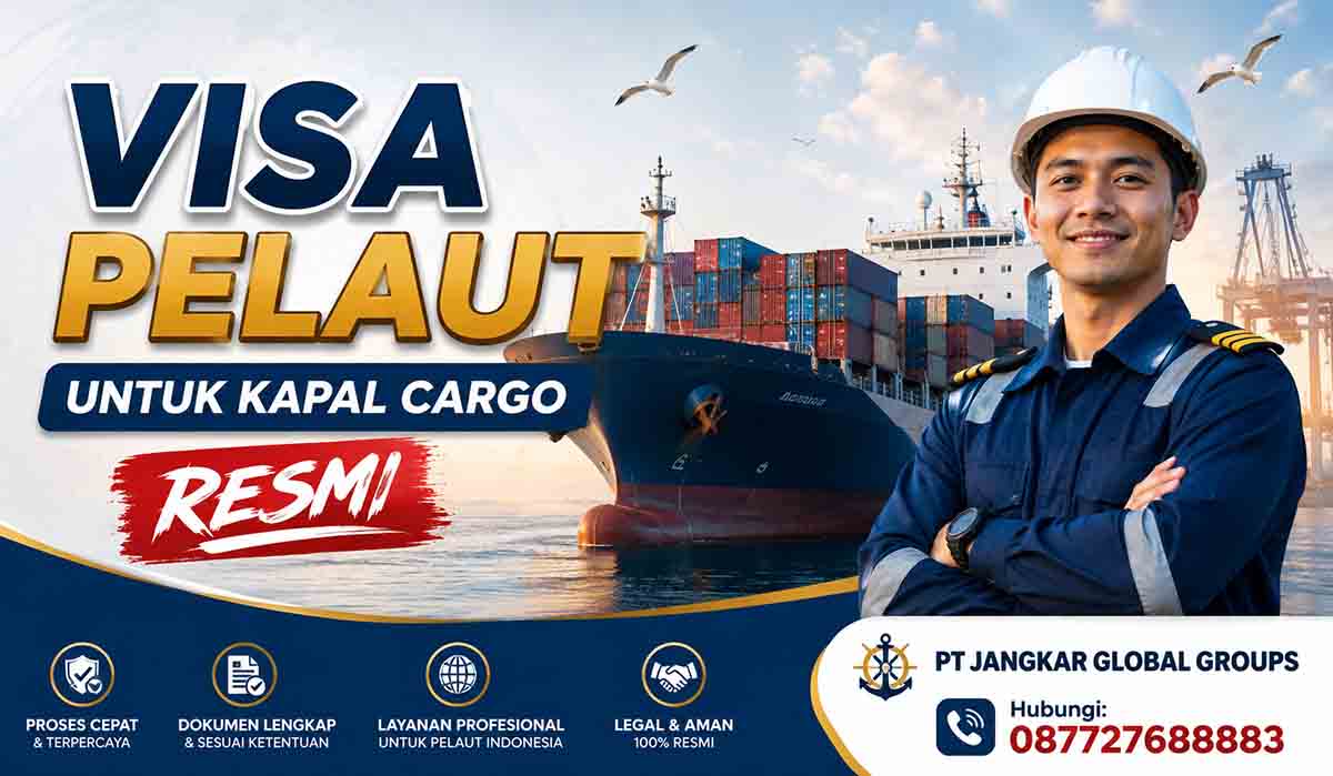 Visa Pelaut Untuk Kapal Cargo Resmi