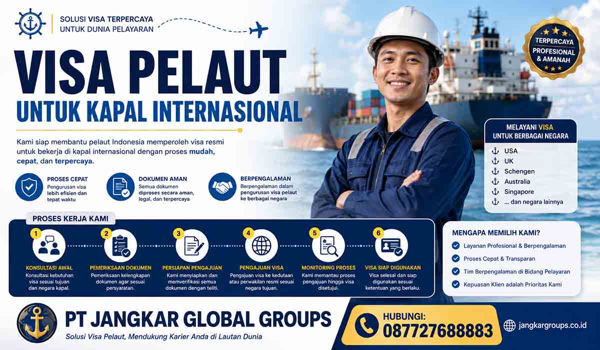 Visa Pelaut Untuk Kapal Internasional