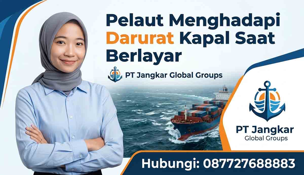 Pelaut Menghadapi Darurat Kapal Saat Berlayar